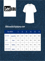 เสื้อยืดแขนสั้นเด็กผู้หญิง คอลเลคชั่น LITTLE PINK CROP FIT สีชมพู