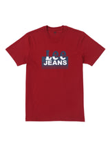 REGULAR FIT MEN'S TEE SHORT SLEEVE RED