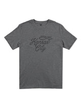 REGULAR FIT MEN'S TEE SHORT SLEEVE GREY