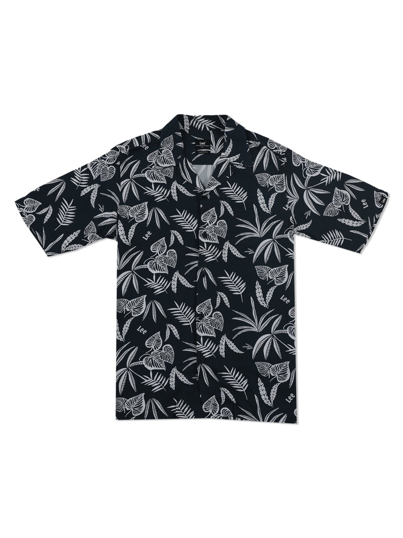 COMFORT FIT MEN'S SHIRT SHORT SLEEVE NAVY
