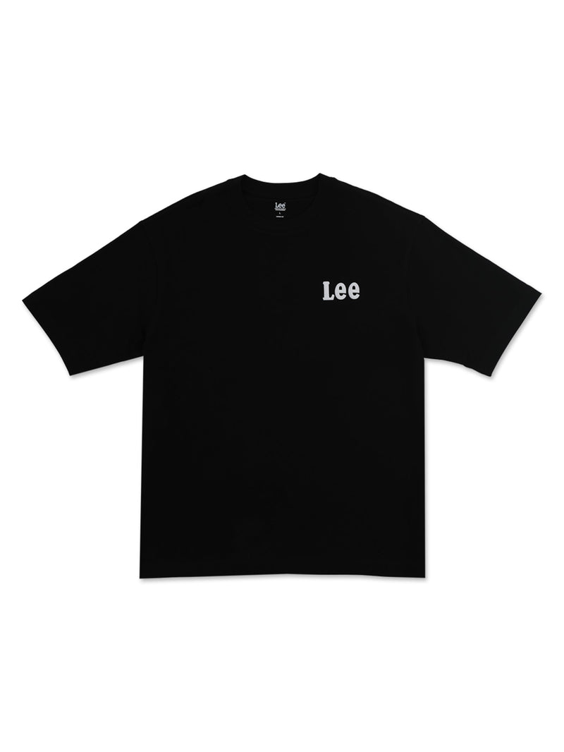 เสื้อยืดแขนสั้นผู้ชาย LOOSE FIT สีดำ