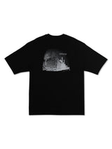 เสื้อยืดแขนสั้นผู้ชาย LOOSE FIT สีดำ