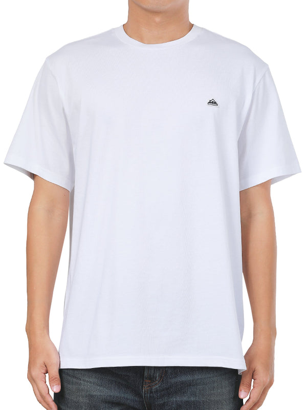 เสื้อยืดแขนสั้นผู้ชาย คอลเลคชั่น LEE RIDERS COMFORT FIT สีขาว