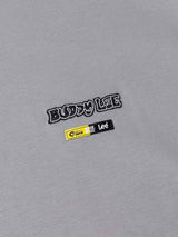 เสื้อยืดแขนสั้นผู้ชาย คอลเลคชั่น LEE X MIGHTY JAXX COMFORT FIT สีเทา