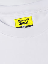 เสื้อยืดแขนสั้นผู้ชาย คอลเลคชั่น LEE X MIGHTY JAXX COMFORT FIT สีขาว