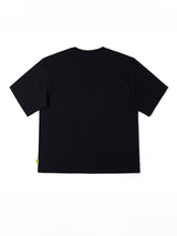 เสื้อยืดแขนสั้นผู้ชาย คอลเลคชั่น LEE X MIGHTY JAXX COMFORT FIT สีดำ