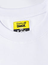 เสื้อยืดแขนสั้นผู้ชาย คอลเลคชั่น LEE X MIGHTY JAXX COMFORT FIT สีขาว