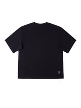 เสื้อยืดแขนสั้นผู้ชาย คอลเลคชั่น LEE X MIGHTY JAXX COMFORT FIT สีดำ