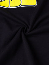 เสื้อยืดแขนสั้นผู้ชาย คอลเลคชั่น LEE X MIGHTY JAXX COMFORT FIT สีดำ