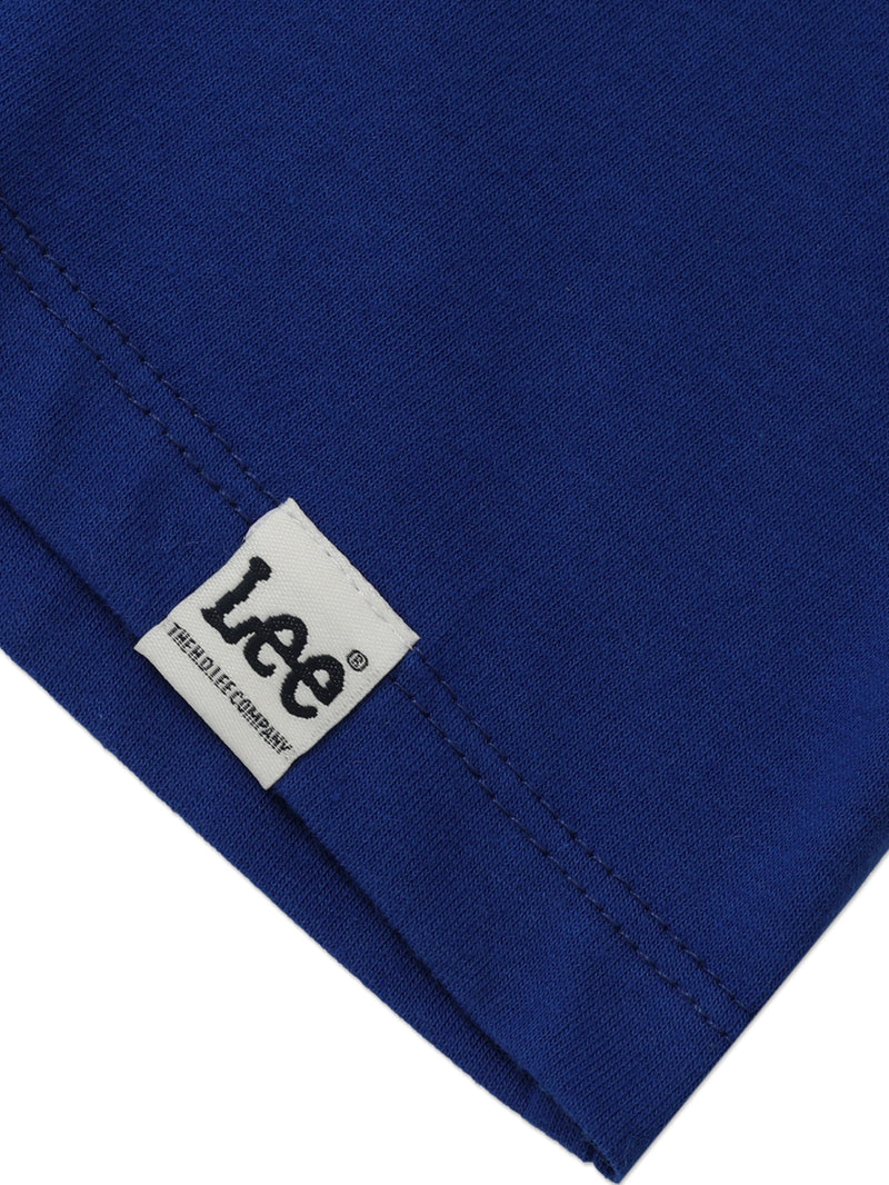 REGULAR FIT UNISEX KIDS'S TEE LONG SLEEVE NAVY BLUE
