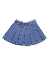 LITTLE PINK COLLECTION GIRL'S DENIM SKIRT LIGHT INDIGO
