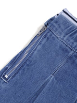 LITTLE PINK COLLECTION GIRL'S DENIM SKIRT LIGHT INDIGO