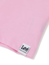 เสื้อยืดแขนสั้นเด็กผู้หญิง คอลเลคชั่น LEE FRESH CROP FIT สีชมพู