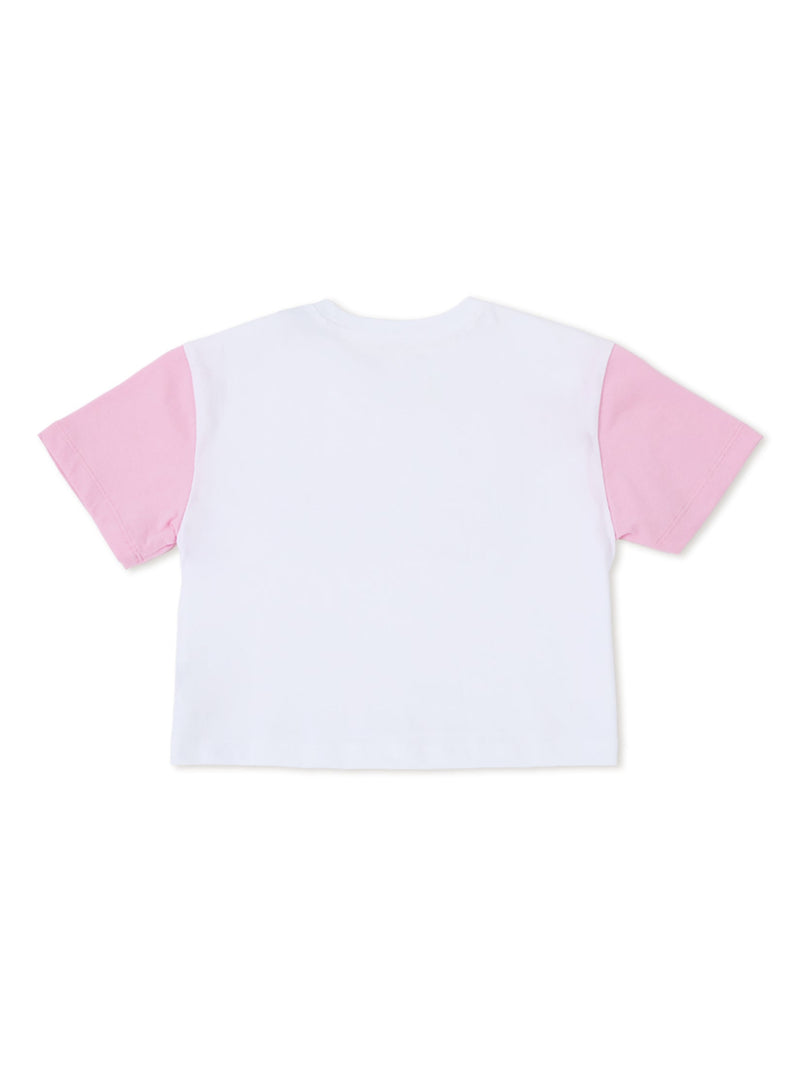 CROP FIT LEE FRESH COLLECTION GIRL'S TEE SHORT SLEEVE WHITE