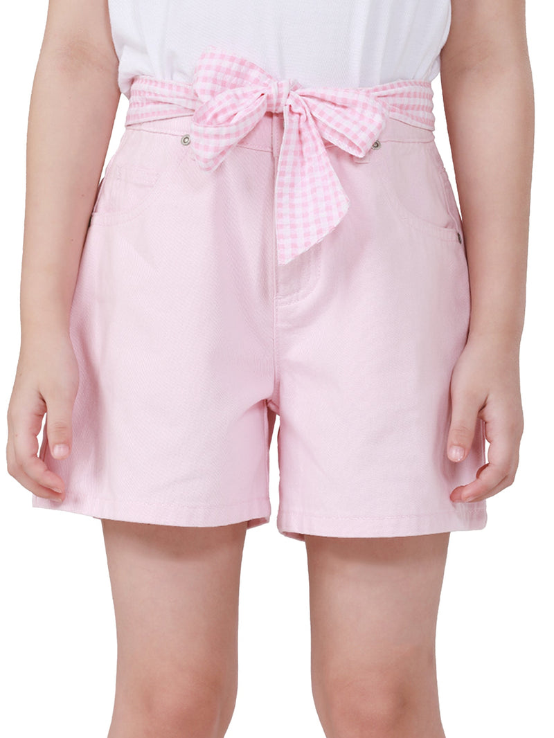 REGULAR FIT LEE FRESH COLLECTION GIRL'S DENIM SHORTS PINK