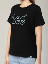 REGULAR FIT WOMEN'S TEE SHORT SLEEVE BLACK