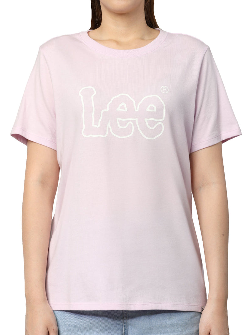 REGULAR FIT WOMEN'S TEE SHORT SLEEVE PINK