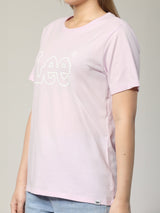 REGULAR FIT WOMEN'S TEE SHORT SLEEVE PINK