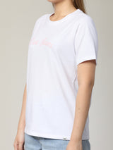 REGULAR FIT WOMEN'S TEE SHORT SLEEVE WHITE