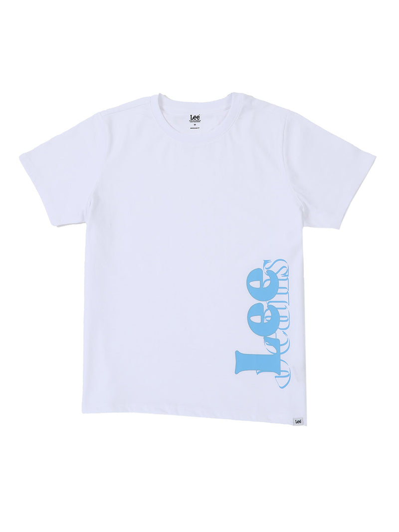 เสื้อยืดแขนสั้นผู้หญิง ทรงตรง สีขาว