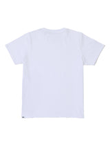 เสื้อยืดแขนสั้นผู้หญิง ทรงตรง สีขาว