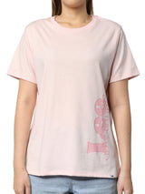 REGULAR FIT WOMEN'S TEE SHORT SLEEVE PINK