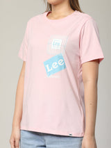 REGULAR FIT WOMEN'S TEE SHORT SLEEVE PINK