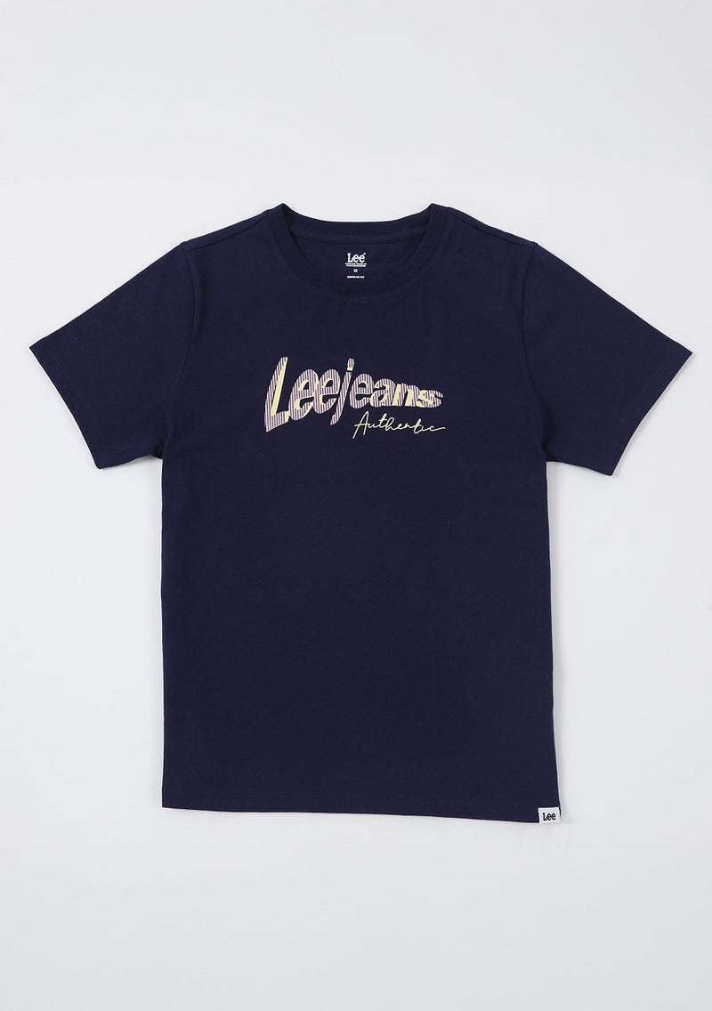 REGULAR FIT WOMEN'S TEE SHORT SLEEVE NAVY