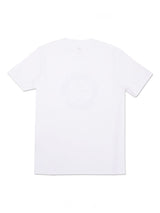 เสื้อยืดแขนสั้นผู้ชาย ทรงตรง สีขาว