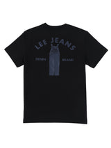 REGULAR FIT MEN'S TEE SHORT SLEEVE BLACK