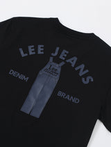 REGULAR FIT MEN'S TEE SHORT SLEEVE BLACK