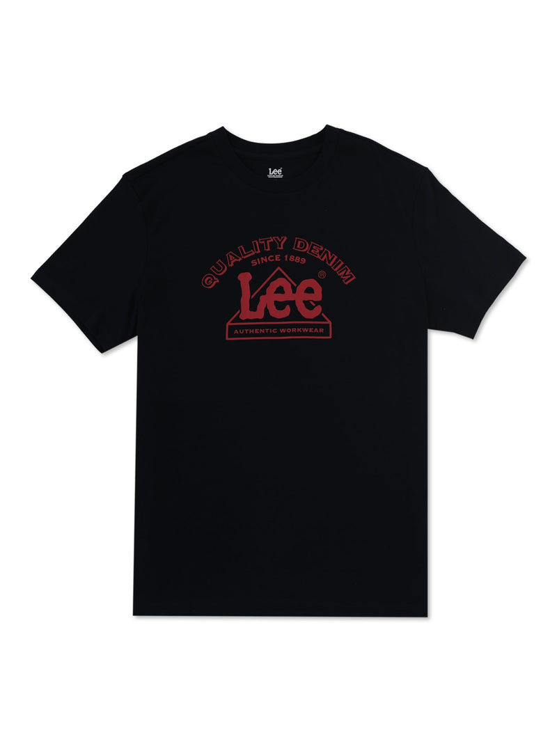 REGULAR FIT MEN'S TEE SHORT SLEEVE NAVY