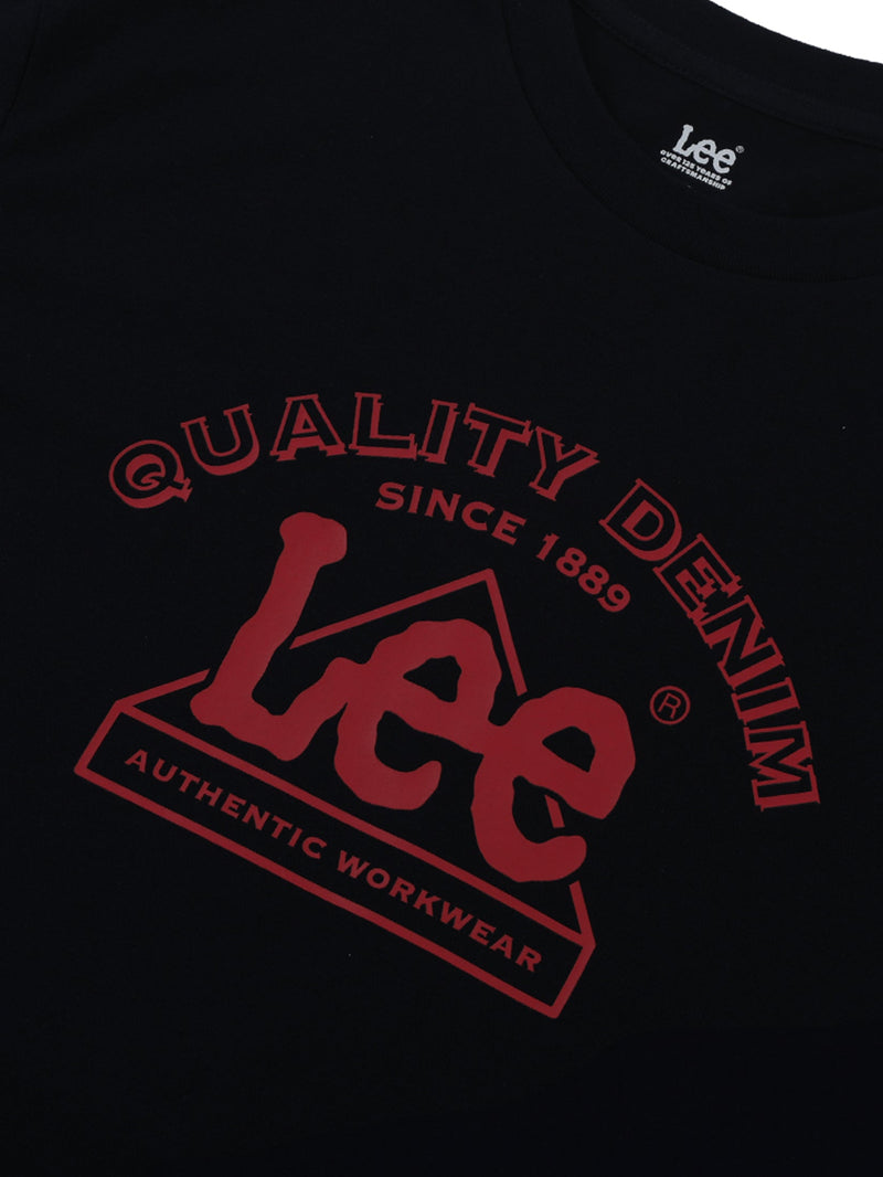 REGULAR FIT MEN'S TEE SHORT SLEEVE NAVY