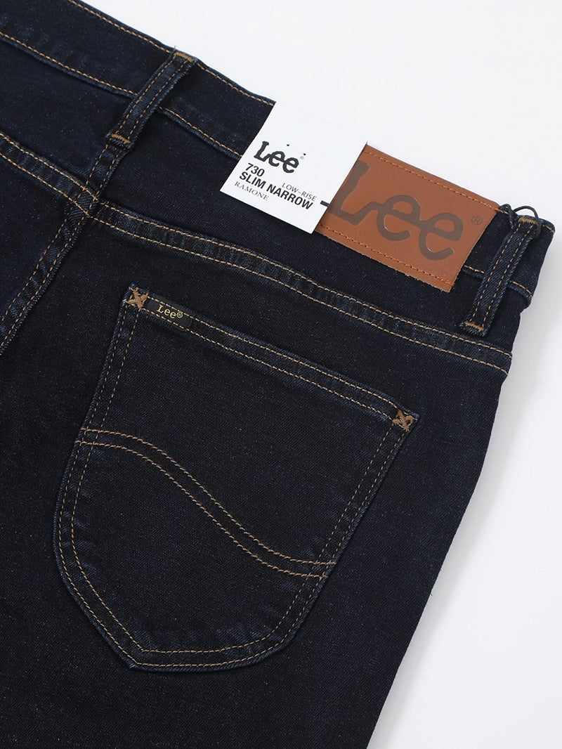 RAMONE FIT LOW RISE SLIM MEN'S JEANS DARK INDIGO