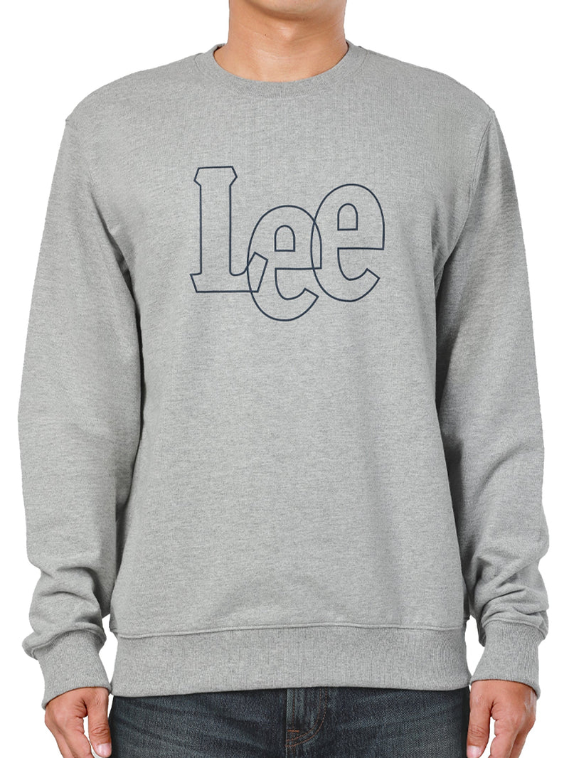 REGULAR FIT MEN'S SWEATSHIRT GREY