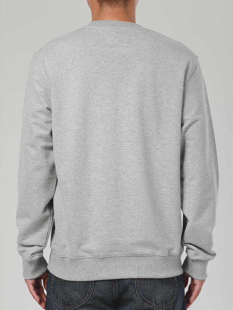 REGULAR FIT MEN'S SWEATSHIRT GREY
