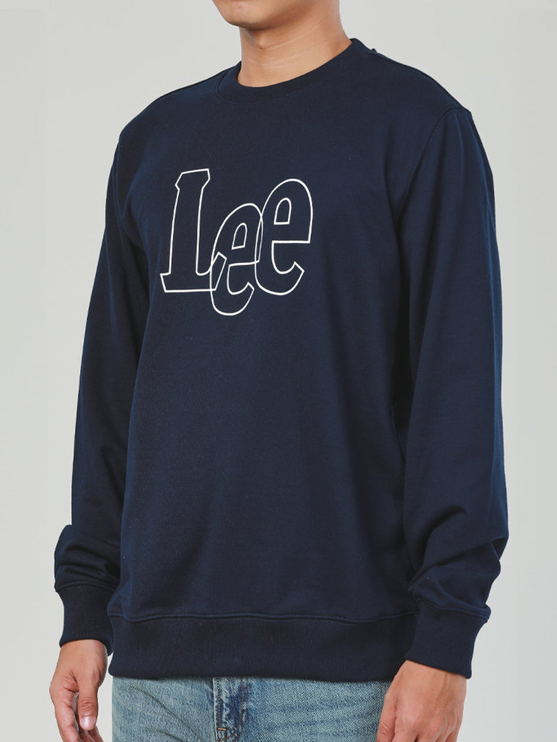 REGULAR FIT MEN'S SWEATSHIRT NAVY