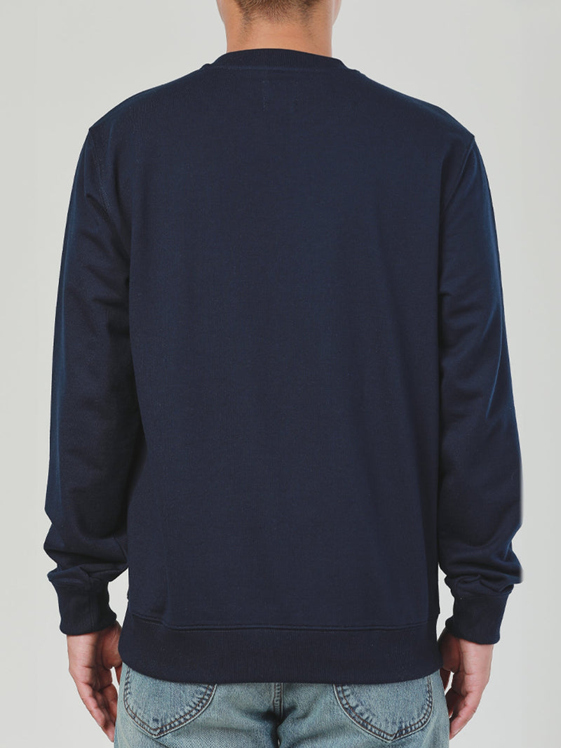 REGULAR FIT MEN'S SWEATSHIRT NAVY