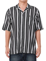 COMFORT FIT MEN'S SHIRT SHORT SLEEVE BLACK