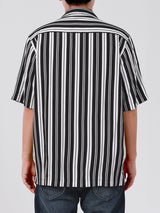 COMFORT FIT MEN'S SHIRT SHORT SLEEVE BLACK