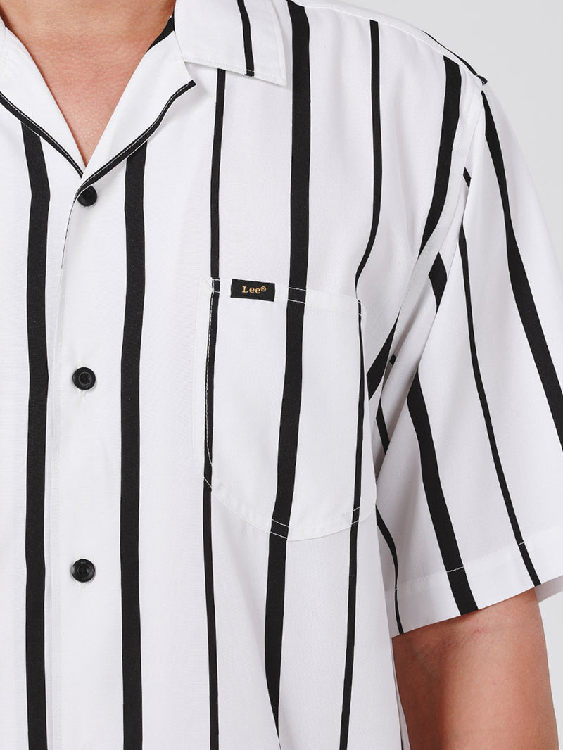 COMFORT FIT MEN'S SHIRT SHORT SLEEVE WHITE