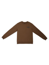 REGULAR FIT MEN'S SWEATSHIRT BROWN