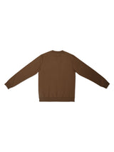 REGULAR FIT MEN'S SWEATSHIRT BROWN