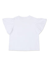 REGULAR FIT LITTLE PINK COLLECTION GIRL'S TEE SHORT SLEEVE WHITE
