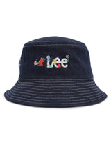 LEE X AKID FROM YESTERDAY COLLECTION UNISEX BUCKET HAT MULTI COLOR