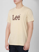 REGULAR FIT MEN'S TEE SHORT SLEEVE OFF-WHITE