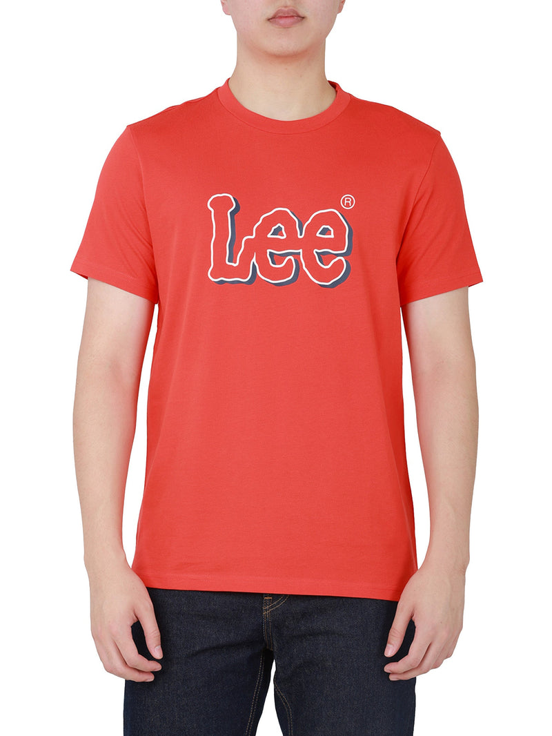 REGULAR FIT MEN'S TEE SHORT SLEEVE ORANGE