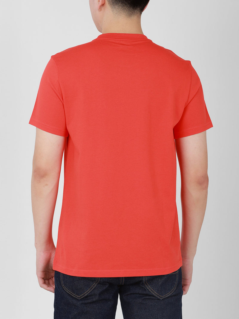 REGULAR FIT MEN'S TEE SHORT SLEEVE ORANGE