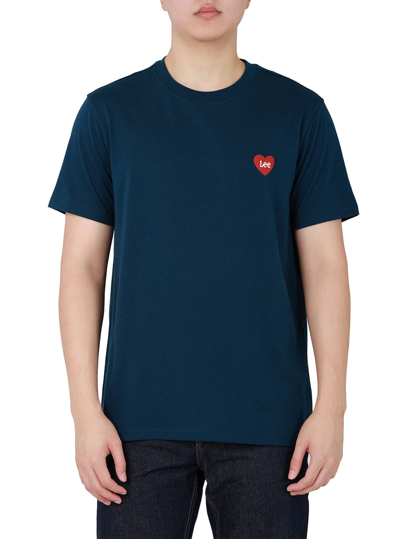 REGULAR FIT MEN'S TEE SHORT SLEEVE NAVY