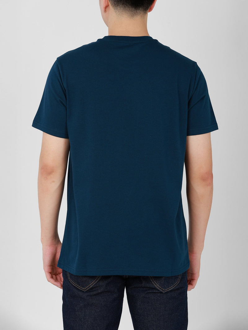 REGULAR FIT MEN'S TEE SHORT SLEEVE NAVY